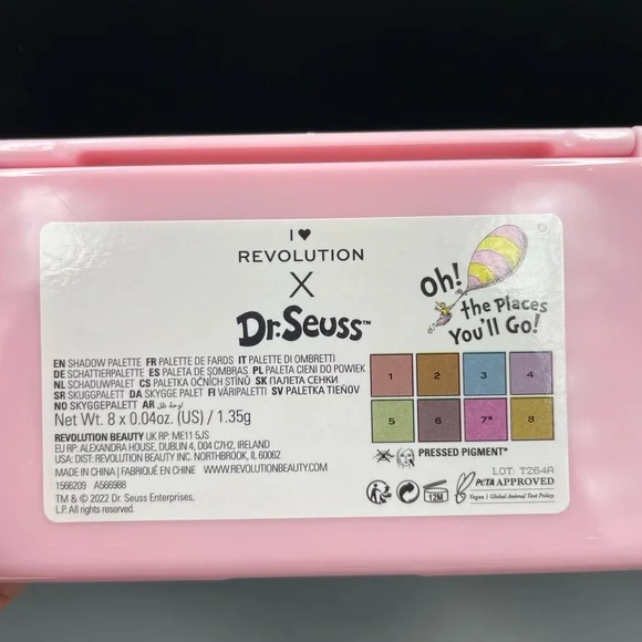 I Heart Revolution x Dr. Seuss Oh, The Places You’ll Go! Shadow Palette - Picture 4 of 5
